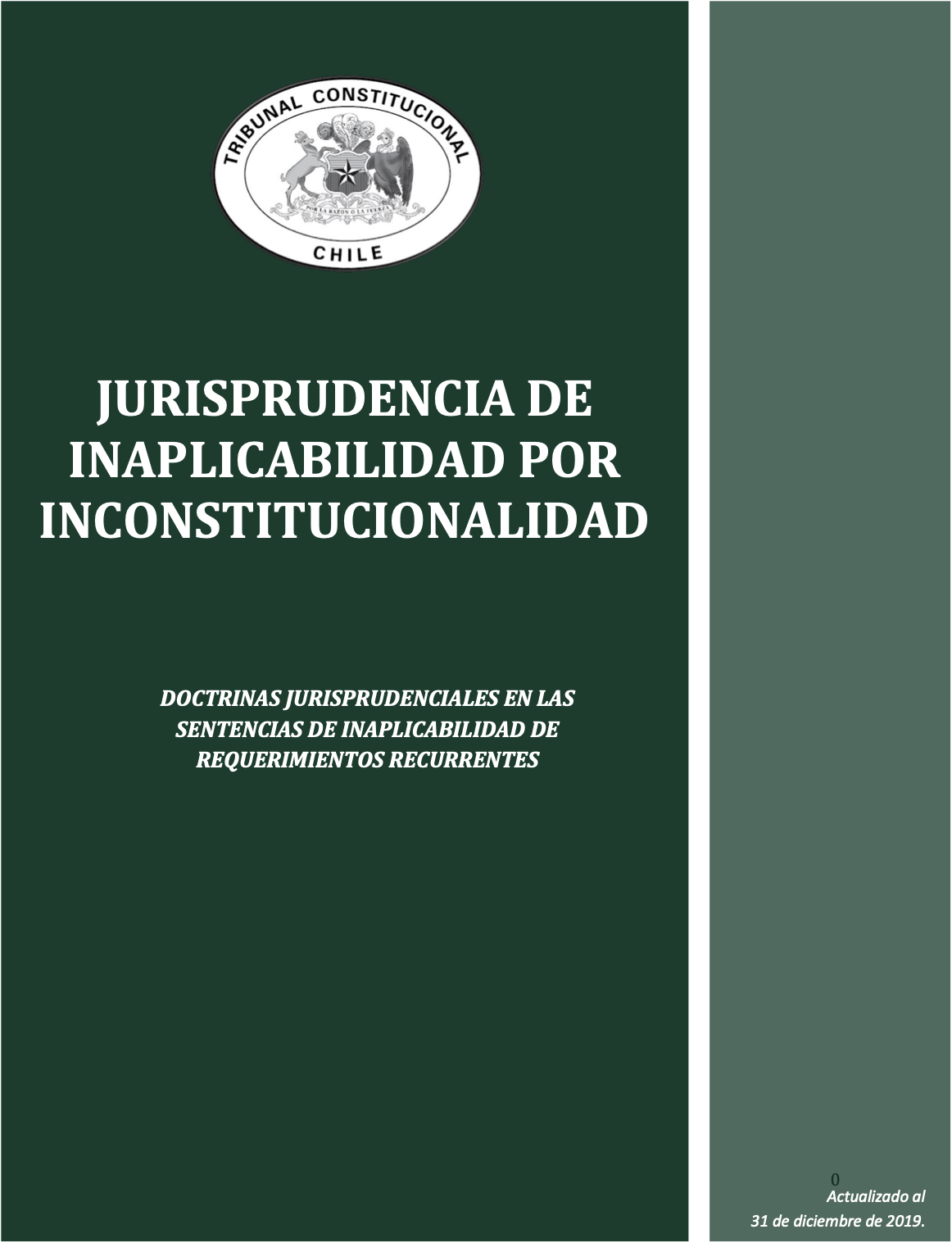 Jurisprudencia Recurrente | Tribunal Constitucional Chile