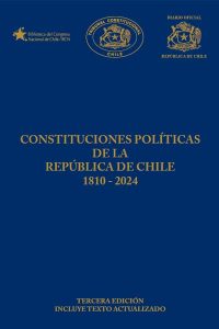 Libro Constituciones politicas de la republica de chile 1810 2024